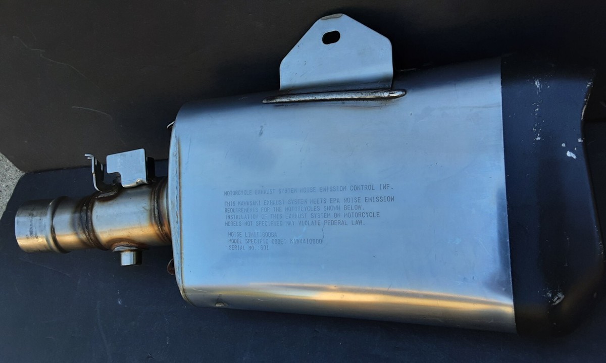 Muffler, Exhaust Kawasaki ZX600 Ninja ZX-6R '12, '21-'22 18091