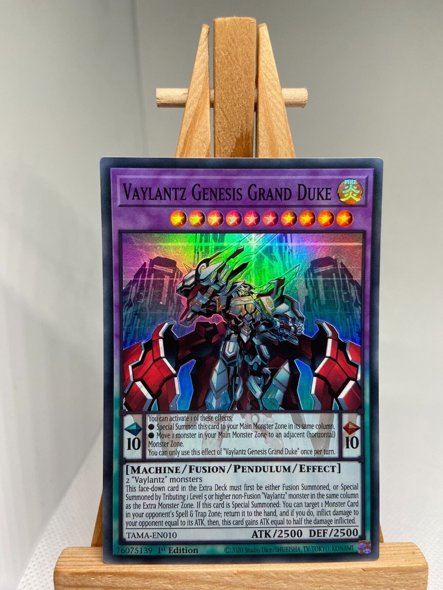 Vaylantz Genesis Grand Duke - Super Rare 1st Edition TAMA-EN010 - NM -  YuGiOh