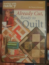 Sewing With Nancy Zieman Already Cut, Ready to Quilt DVD - DVD - VERY GOOD