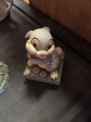 Jim Shore Walt Disney Showcase Collection Spring Has Sprung Thumper Figurine EC