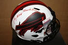 BUFFALO BILLS SEAN McDERMOTT SIGNED AUTOGRAPHED RIDDELL LUNAR F/S HELMET JSA