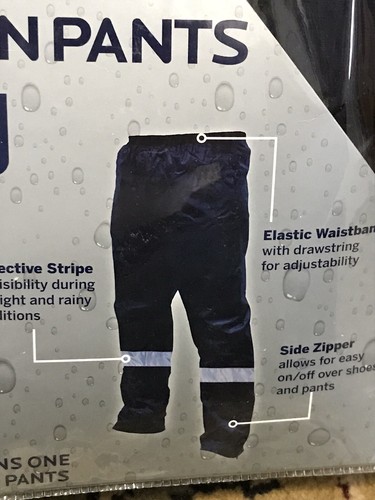 IGear premium Rain pants packable Black 