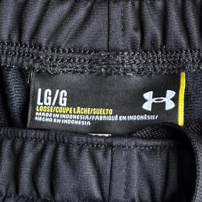 Vintage Y2K Under Armour Baggy Black Skater Grunge Opium