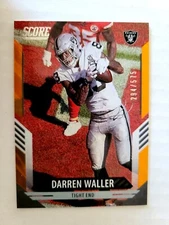 2021 Score Lava Parallel #225 Darren Waller Las Vegas Raiders 294/575