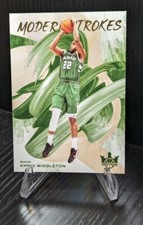 2021-22 Panini Court Kings Khris Middleton Modern Strokes #13 Milwaukee Bucks 