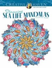 Creative Haven Stunning Sea Life Mandalas Coloring Book, Paperback by Taylor,...