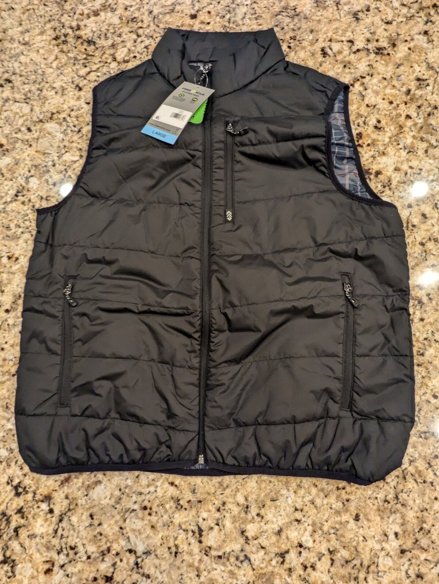 Free Country Super Light Poly Maple Creek Puffer Vest Black size L
