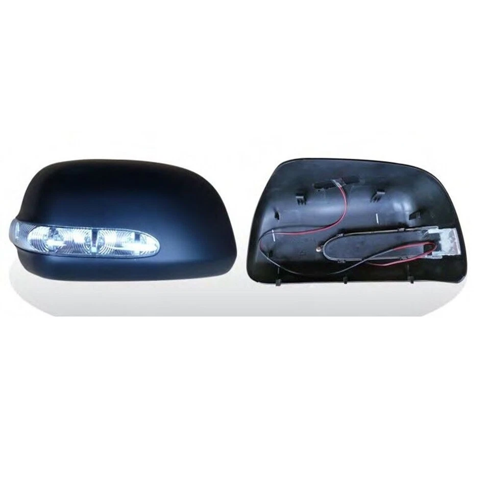 Side Mirror Cover with Indicator Fits for 2004-2010 Hilux Vigo Fortuner Innova Foto 3 de 4