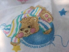 Morgan Teddy Beddy Bear Baby Crib Sheet Strech Ends PRE-OWNED