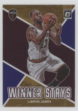 2022-23 Panini Donruss Optic Winner Stays Purple Prizm LeBron James #2