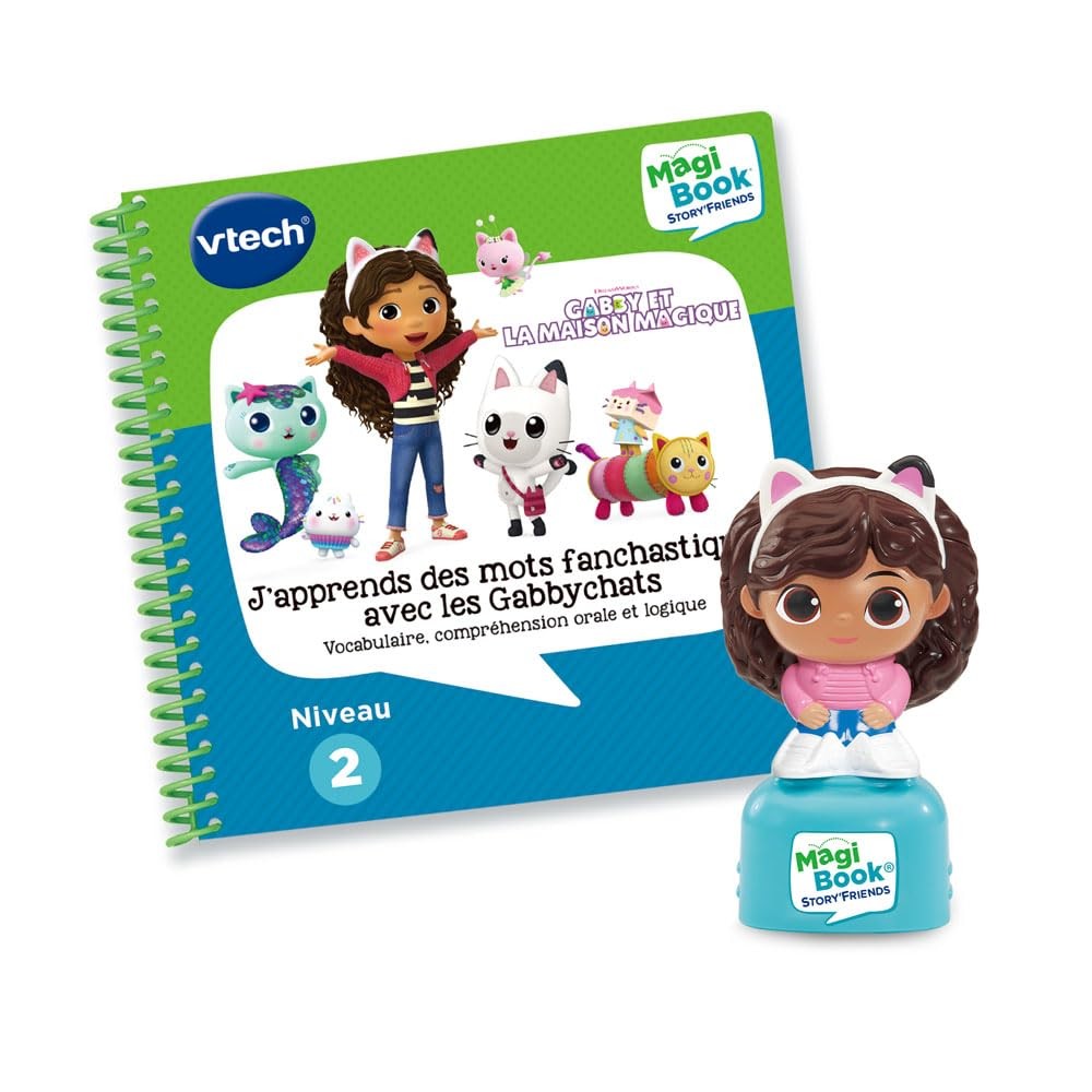 MagiBook Les Gabbychats livre éducatif interactif pour enrichir le langage sans écran