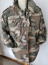 Brandit US Army Style M65 Giant Field Jacket Olive Cammo, XL, due in uno giacche