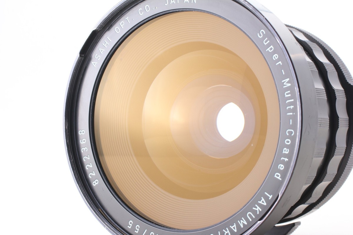 CLA'd w Caps [Exc.5] Pentax 6x7 SMC Takumar 55mm F/3.5 for 6x7 67