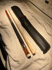 DC McDermott Pool Cue 2 Piece Stick 19 OZ Billiards With Pool Dawg Leather Case — photo 1