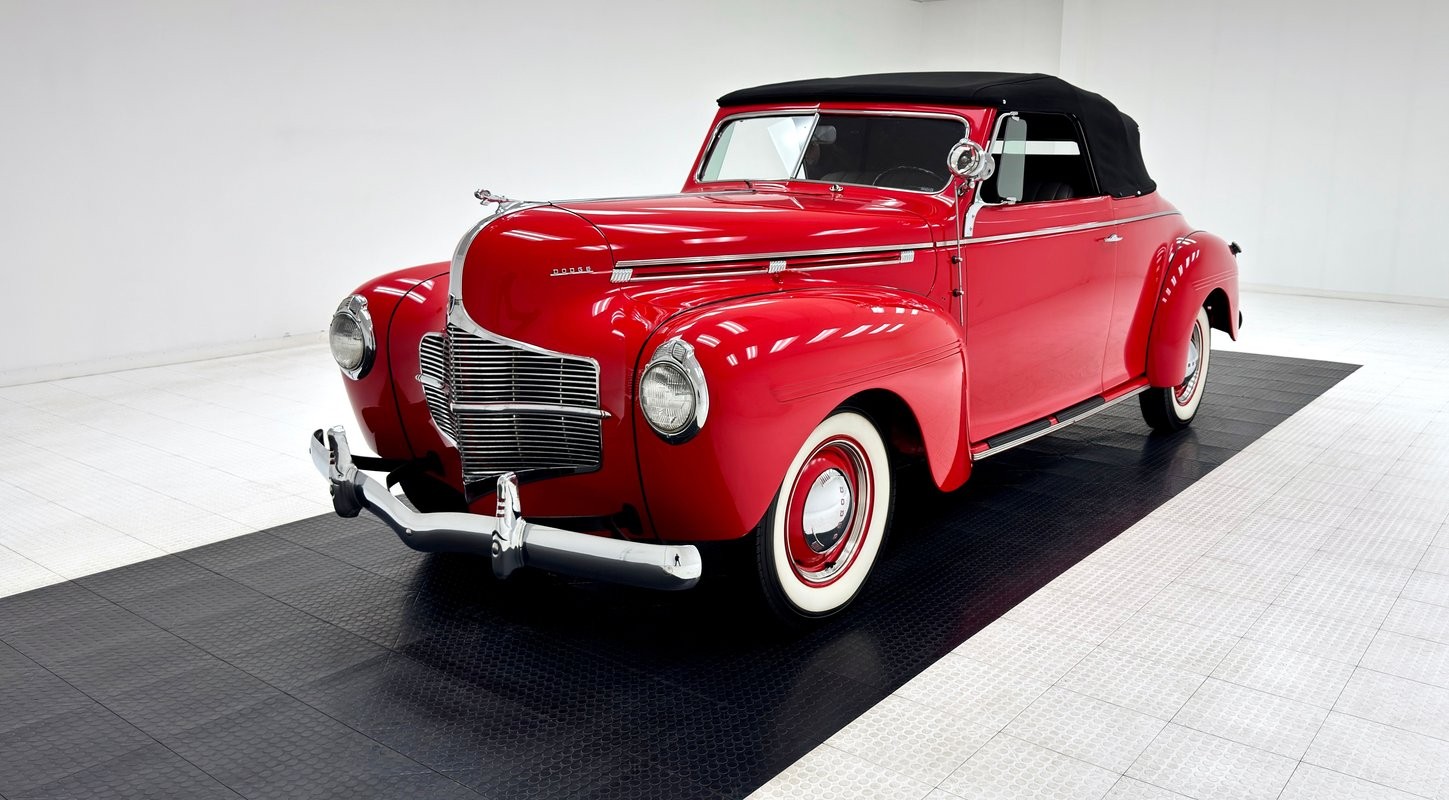 1940 Dodge Luxury Liner Series D14 Convertible Coupe