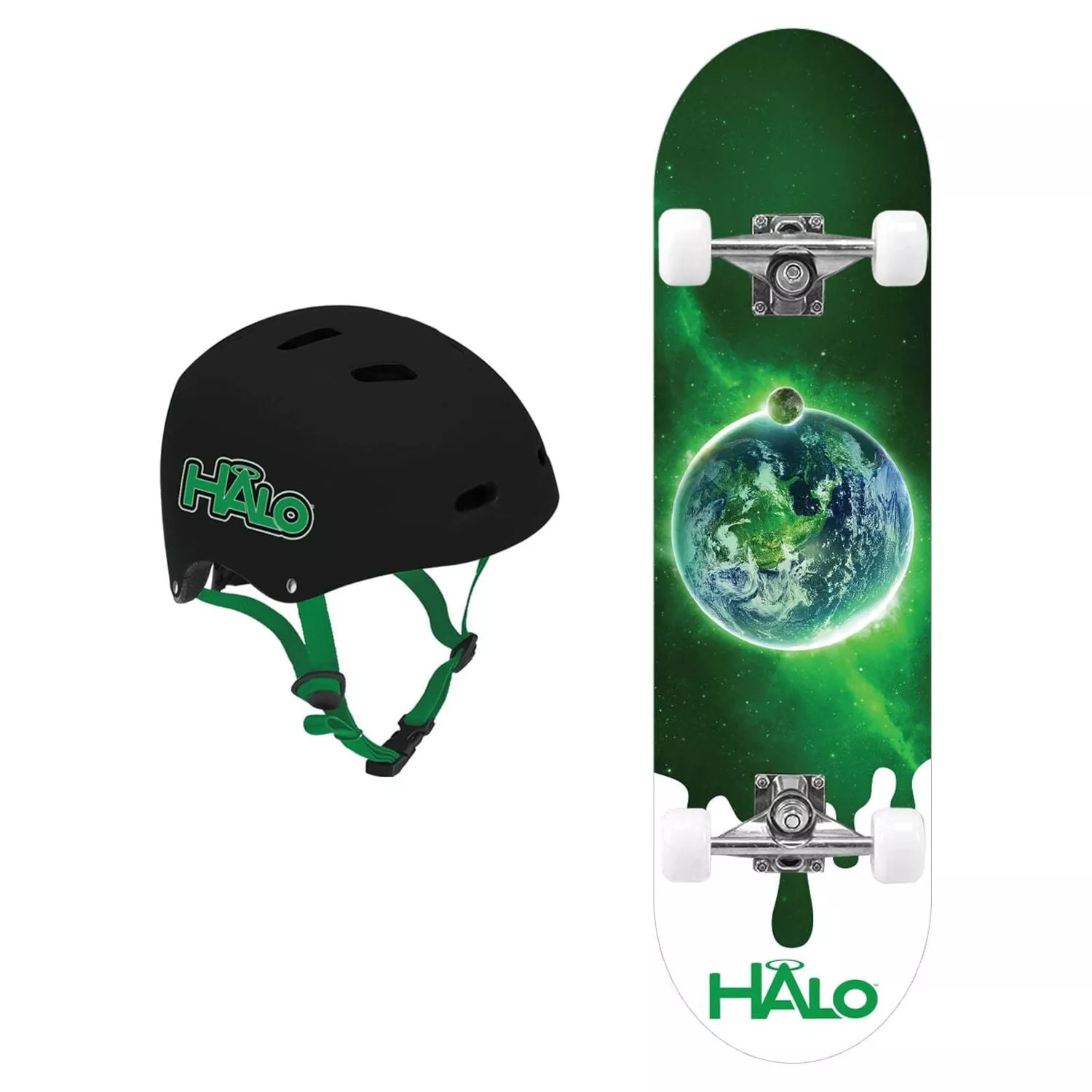 Combo With Helmet, Green Terra