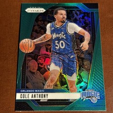 Cole Anthony 2024-25 Panini Prizm #73 Green Ice Prizm Orlando Magic