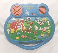 Leap Frog Think  Go Farm Vintage Children Learning 1998 Educational Phonics