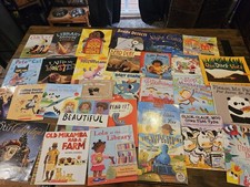Lot of 30 Children's Picture Books Various Authors Mixed Lot Pre-Owned Paperback