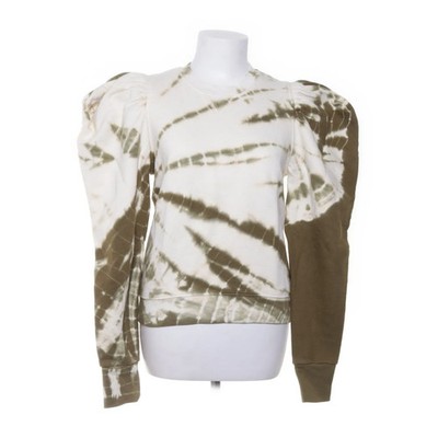 Ulla Johnson, Sweatshirt, Größe: M, Weiß/Grün/Mehrfarbig #ke1