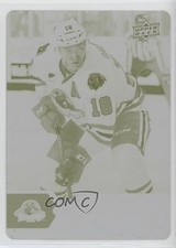 2017-18 Upper Deck AHL SPs Printing Plate Yellow 1/1 Laurent Dauphin #116 a3i