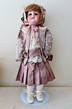 Antique Bisque DEP Tete Jumeau 18” Doll Talking "Mama & Papa" Sleep Eyes