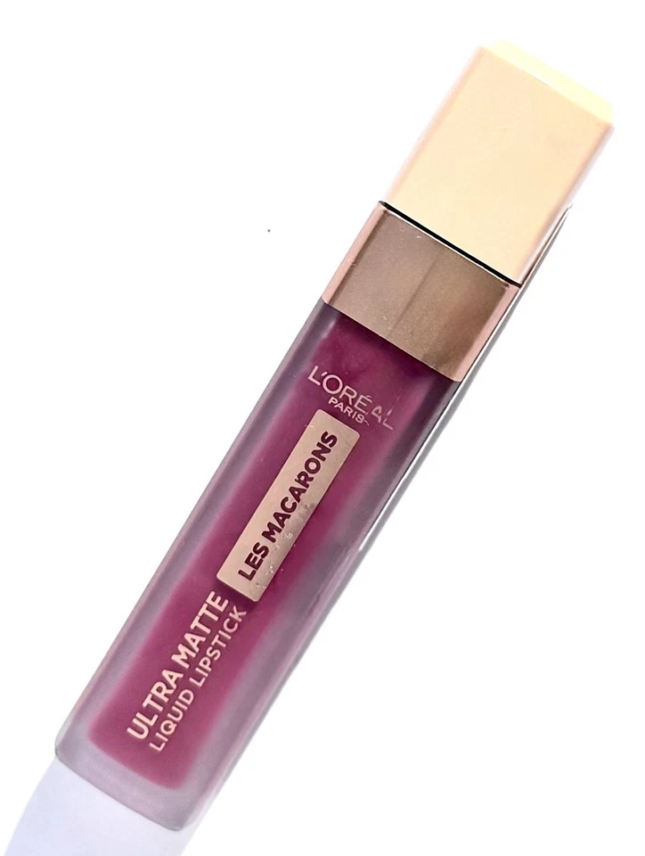 L’oreal Les Macarons Ultra Matte Liquid Lipstick 840 Infinite Plum - Imagen 2 de 2