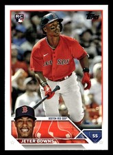 Jeter Downs 2023 Topps ROOKIE RC #165 Boston Red Sox Baseball *229