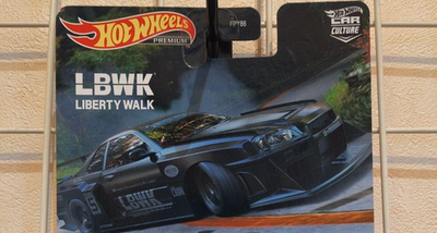Hot Wheels LBWK LB-ER34 Super Silhouette Nissan Skyline Black