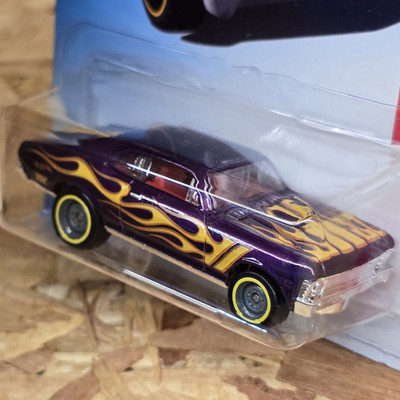 2018 HOT WHEELS '68 CHEVY NOVA HW FLAMES SUPER TREASURE HUNT STH