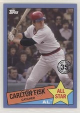 2020 Topps 1985 Topps Baseball All-Stars Blue Carlton Fisk #85AS-27 HOF 03a2