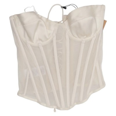 Oh Polly, Bustier, Größe: 34, Beige, Elasthan/Polyamid/Recyceltes Polyester #aEB
