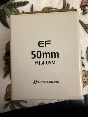 Canon EF 50mm f/1.4 USM 2515A003 DSLR Camera Lens Black