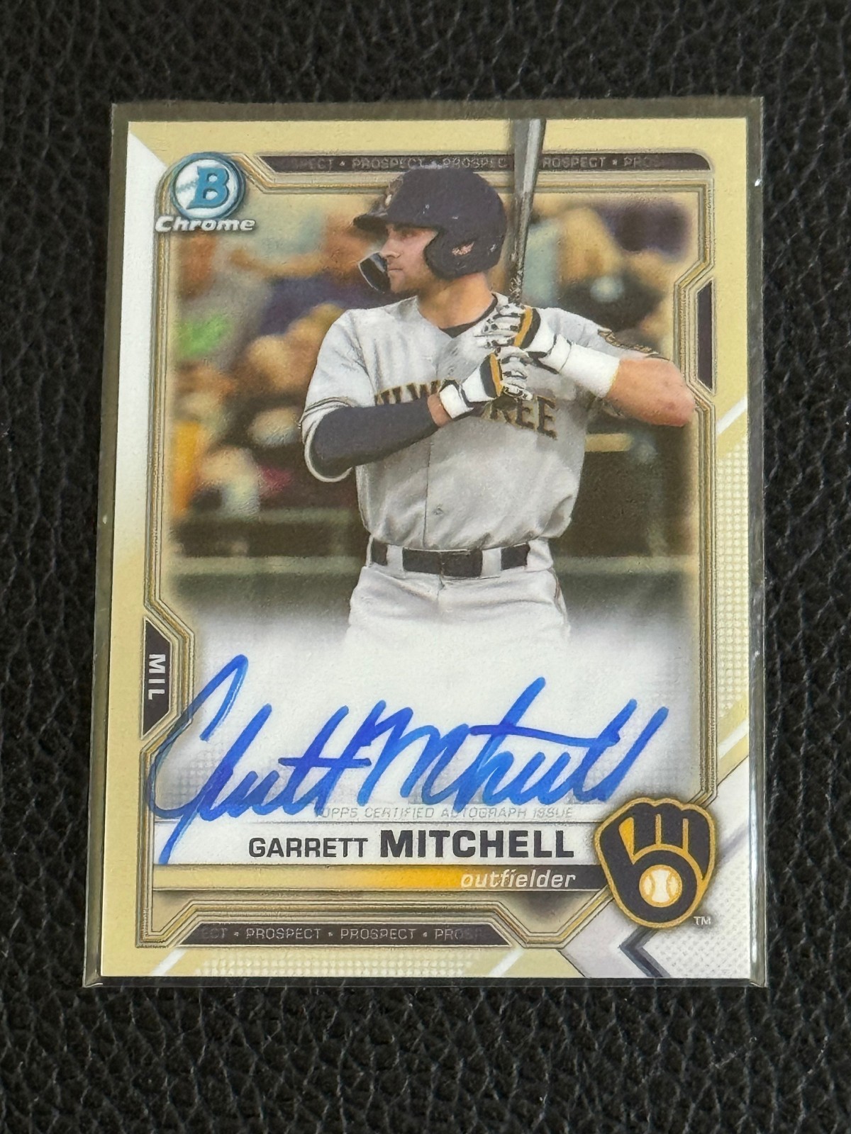 2021 Bowman Chrome Garrett Mitchell