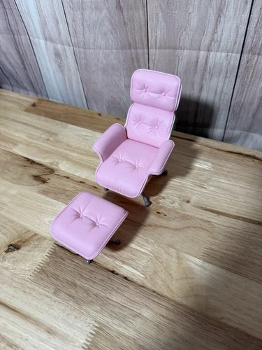 Barbie So Real Family Room Play Set Mattel 1998 67553-93 Chair & Ottoman