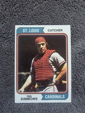 1974 Topps #260 Ted Simmons HOF *WNYHobby*