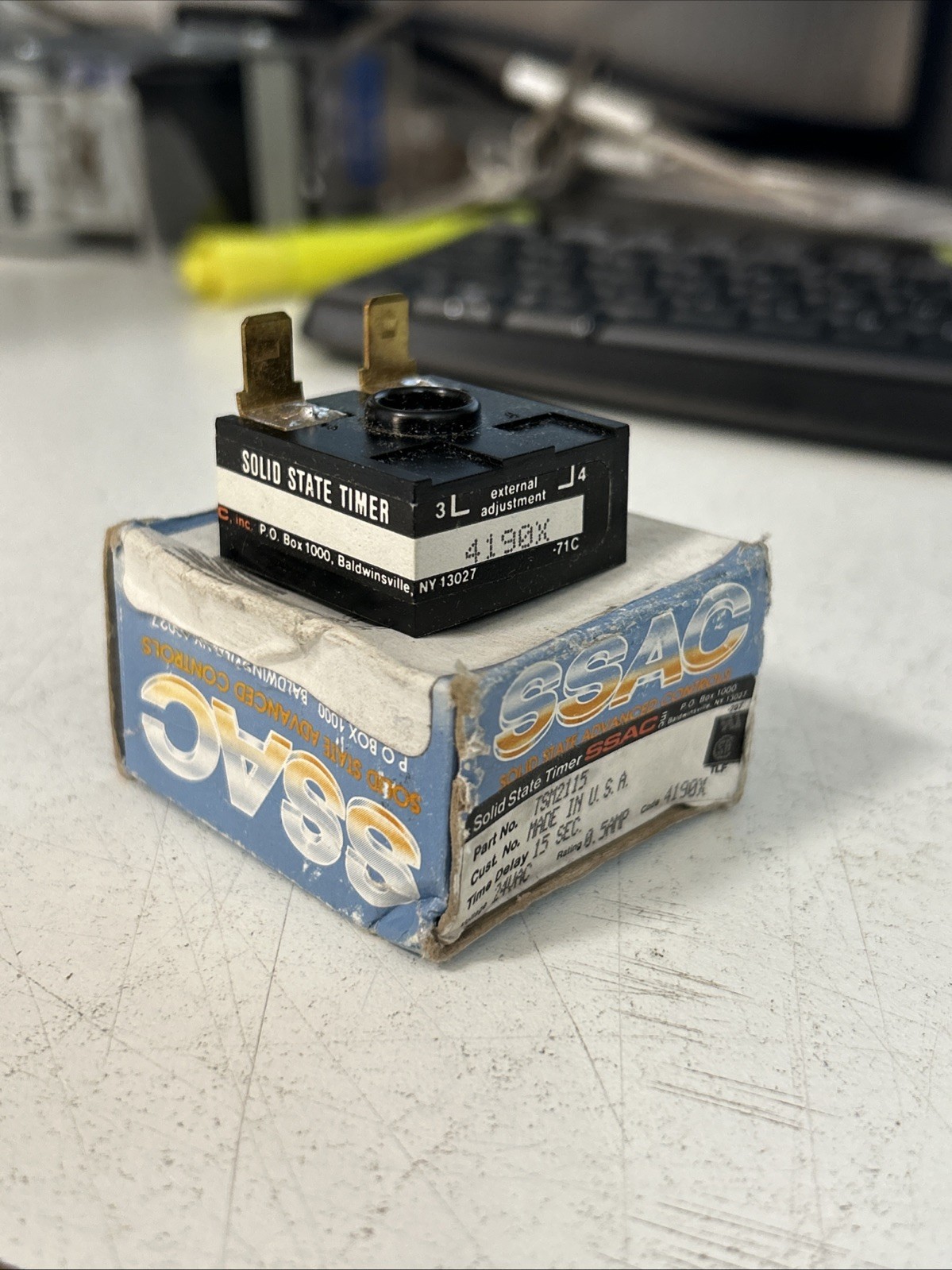 SSAC solid state timer module (Part No. TSM2115)