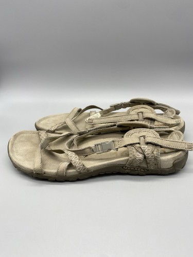 Merrell Terran Lattice II sandali sportivi con cinturino tortora da donna taglia 10 J02766 - Foto 4 di 12