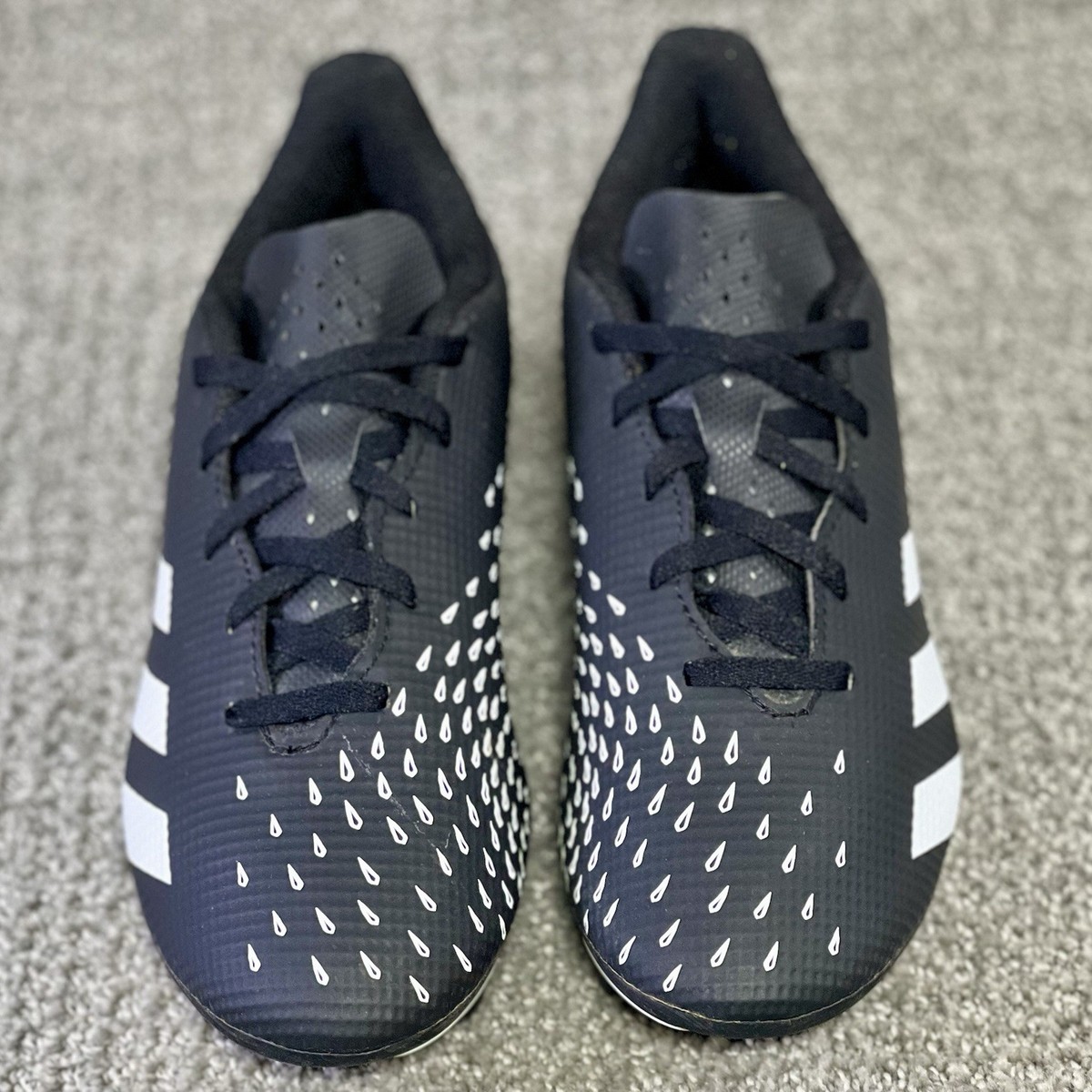 Adidas Predator Freak 4.FXG Black Soccer Cleats Football Boots