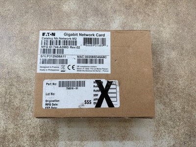 Eaton Network-M2 744-A3983 Remote Management Adapter Gigabit Ethernet Card