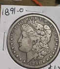 1891-O Semi Key Date Morgan Silver Dollar in VF+/XF Condition US Silver Dollar
