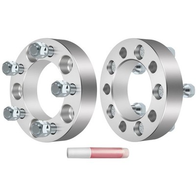 1.25 inch Wheel Spacers 5 Lug 1/2 Studs 87.1 Bore 2008-2012 2PCS 5x4.5 Adapters