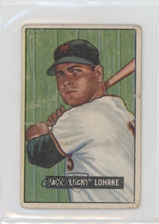 1951 Bowman Jack Lohrke #235 16ez