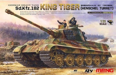 Meng-Model TS-031 - 1:35 German Heavy Tank Sd.Kfz.182 King Tiger Henschel Turret