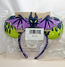 NEW 2024 Disney Parks MALEFICENT as DRAGON Mouse Ears Headband SLEEPING BEAUTY