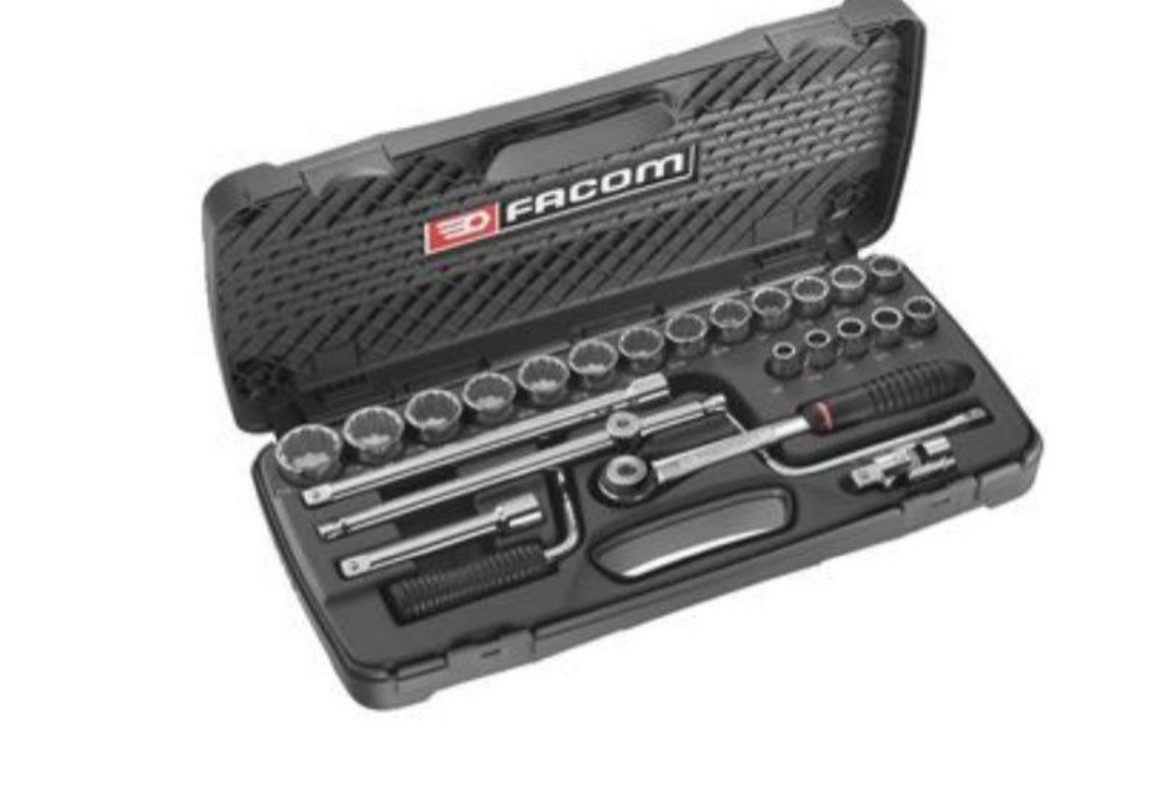 FACOM S.440AUP coffret douilles 1/2 chrome brillant haute résistance