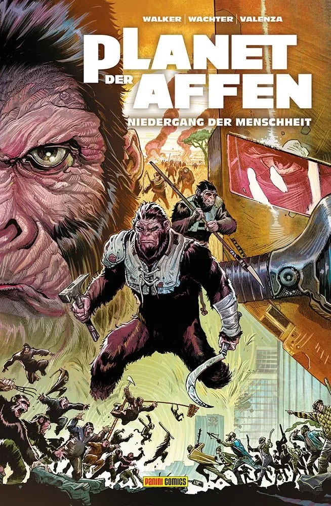 Planet der Affen: Niedergang der Menschheit SC Panini Comic