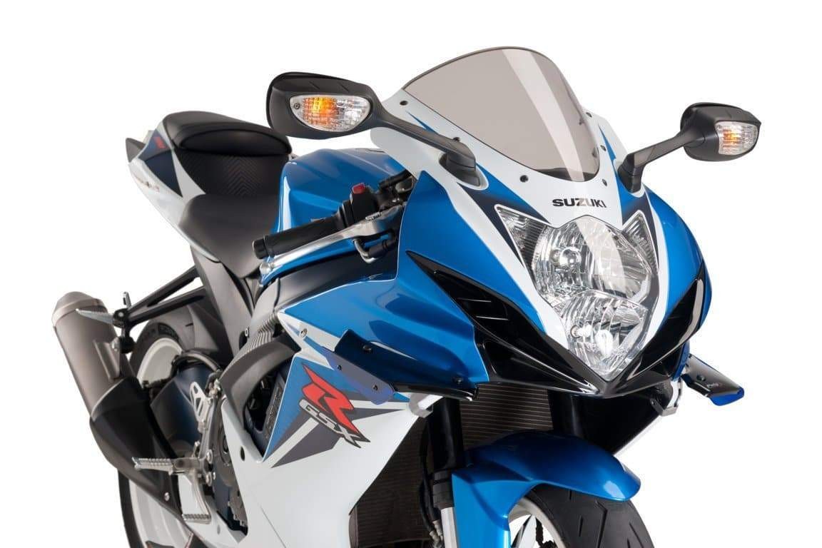 Puig Side Downforce Wings | Black/Red | Suzuki GSX-R750 2011>2016