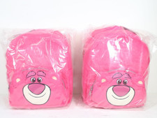 2-Pack Lotso Huggin Bear Strawberry Plush Mini Backpack Toy Story Pink New