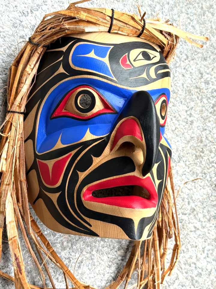 Northwest Coast Native Art Human Eagle Transformation mask LOWEST PRICE ...